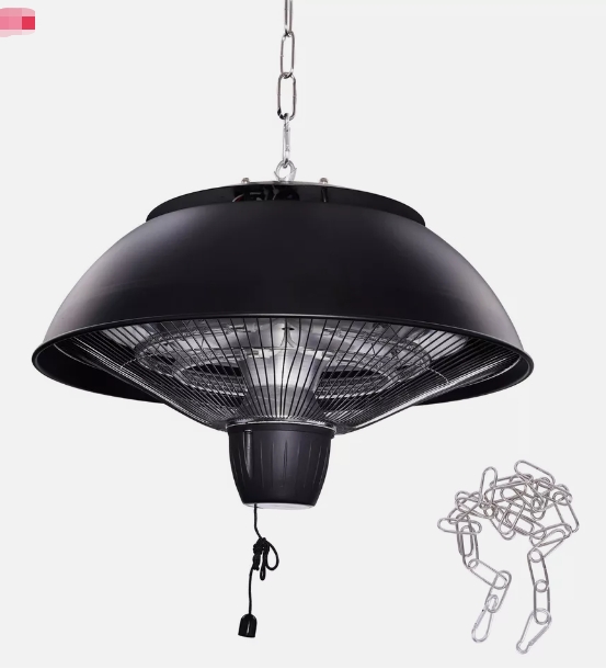 Waterproof heater for pergola